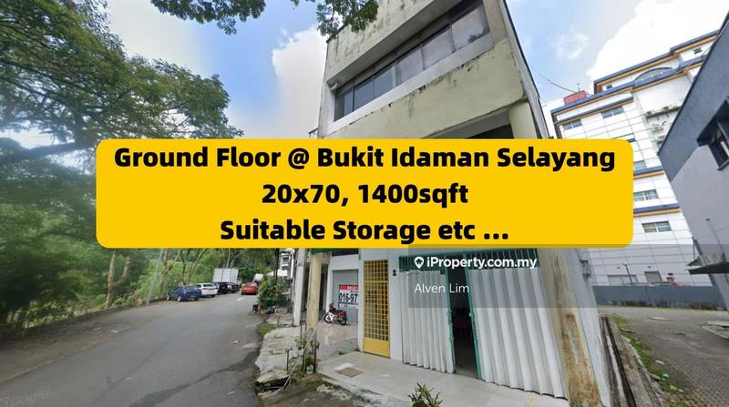 For Rent - Bukit Idaman Selayang, Ground Floor Shop, 20x70, 1400sqft