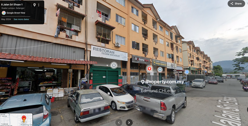 For Sale - Ground Floor / Facing Main Road) Kepong @ Usaha Jaya Shop, Taman Usaha Jaya, Kepong