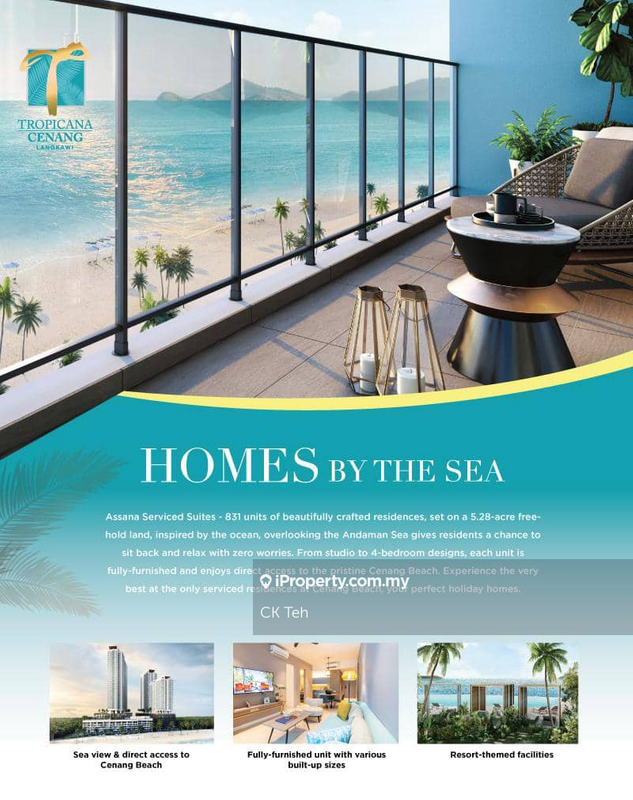 Apartment for Sale in Assana Serviced Suites @ Tropicana Cenang by CK Teh - iProperty.com.my
