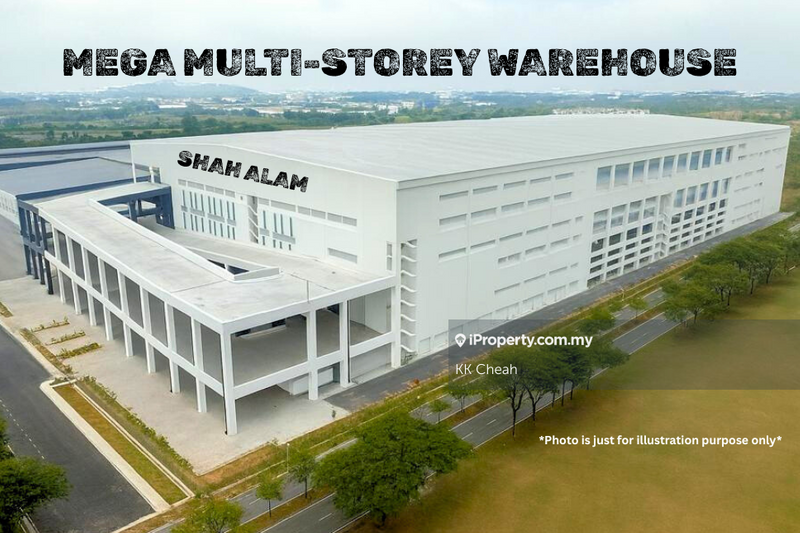 For Rent - BRAND NEW MEGA WAREHOUSE, SEKSYEN 33, SHAH ALAM TECHNOLOGY PARK