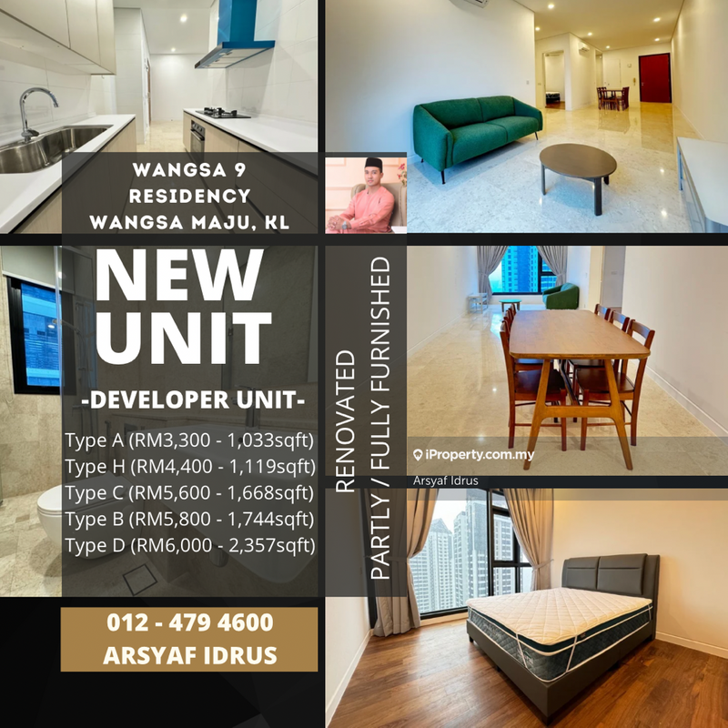 For Rent - WANGSA 9 RESIDENCY, Wangsa Maju