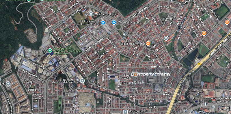 For Sale - Kepong Last Piece 2+2 Acres Freehold Land @ Kepong, Desa Jaya, Taman Sri Ehsan