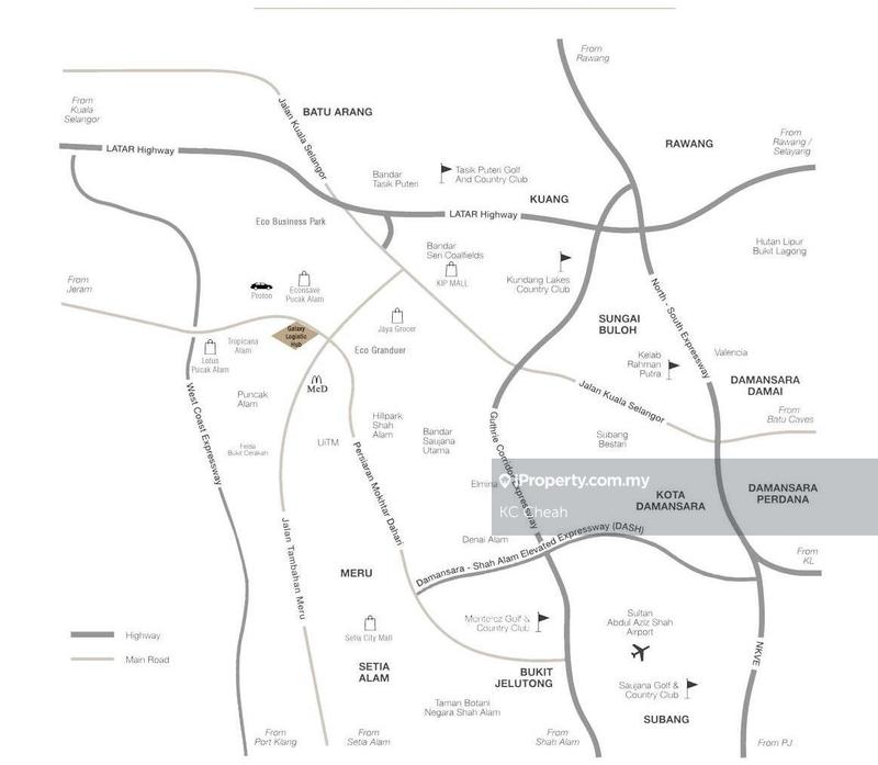 Gudang untuk Disewa di Bandar Puncak Alam, Puncak Alam oleh KC Cheah - iProperty.com.my