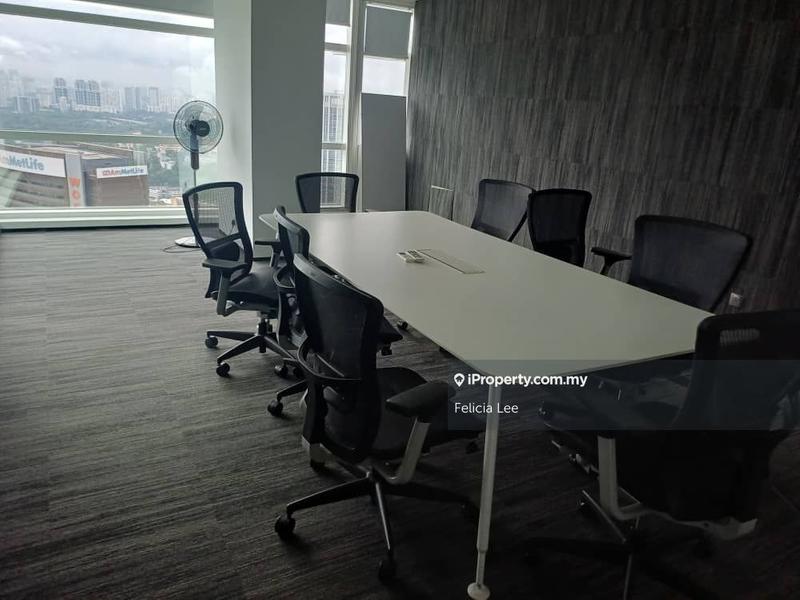 For Sale - Penthouse Office With KLCC & Lake Garden View