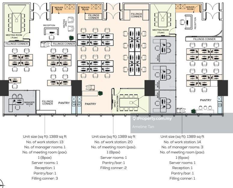 Office untuk Dijual di Kampung Kerinchi (Bangsar South), Kuala Lumpur oleh Ameline Tan - iProperty.com.my