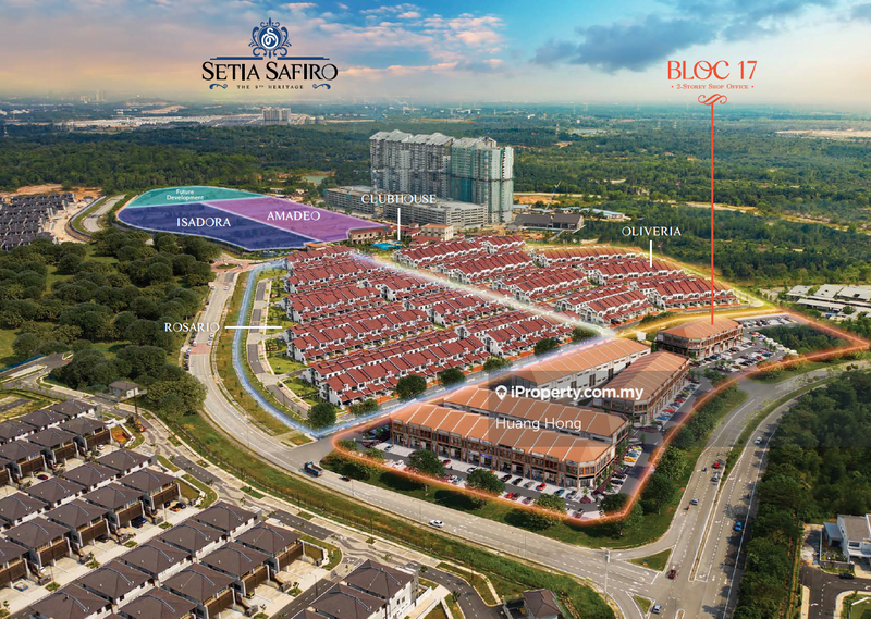 For Sale - Bloc 17, Setia Safiro Shoplot, Cyberjaya