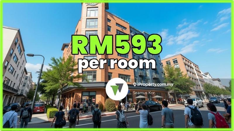 For Rent - ⭐ Corner ⭐ 59 rooms ⭐ RM593 per room ⭐ RM1.94 psf ⭐ PJCC Township ⭐
