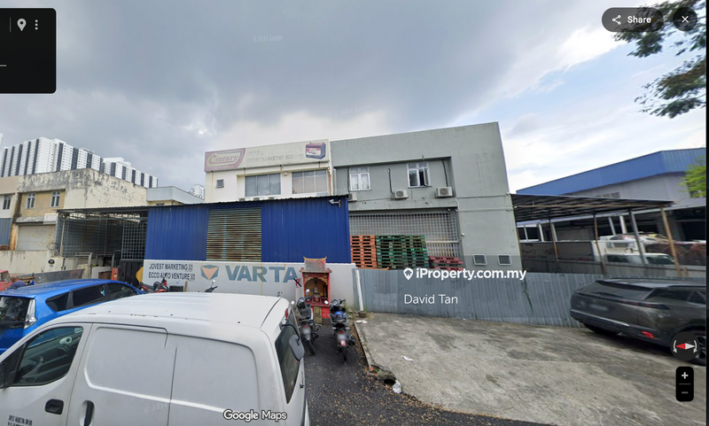 For Sale - Sri Edaran 1.5 Storey Semi D Factory for Sale, Kepong, Jinjang, Segambut, Batu Caves