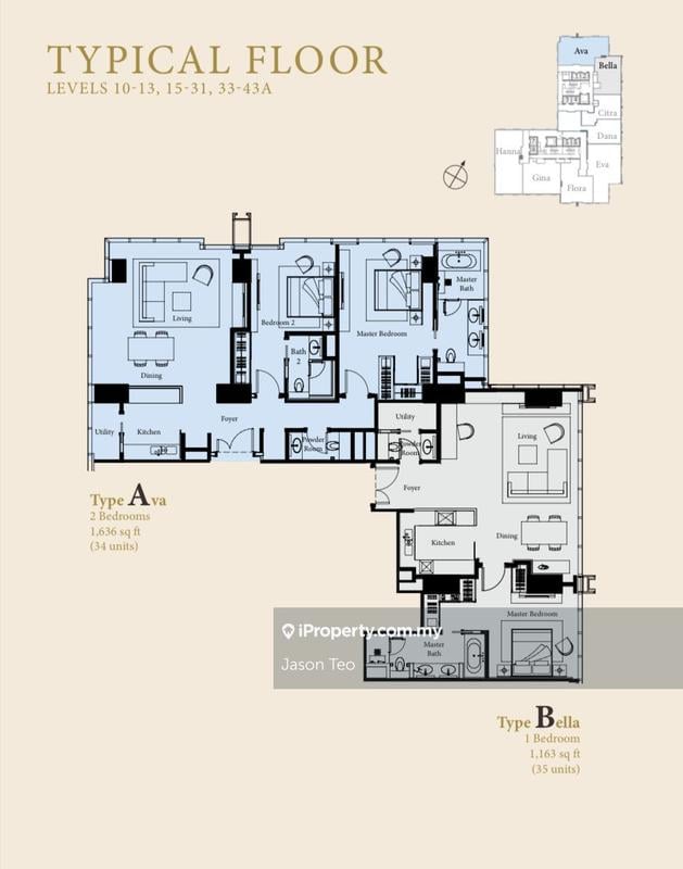 Kediaman Servis untuk Dijual di The Ritz-Carlton Residences oleh Jason Teo - iProperty.com.my