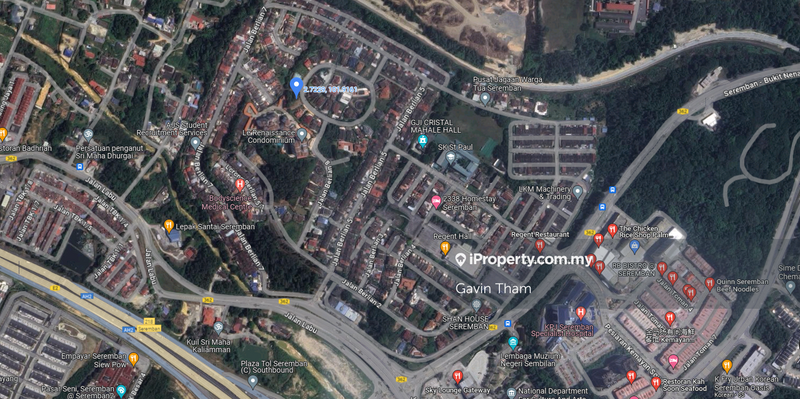 Tanah Banglo untuk Dijual di Taman Bukit Kaya, Seremban oleh Gavin Tham - iProperty.com.my