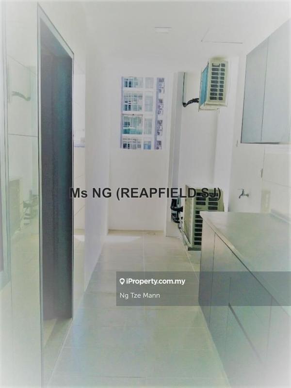 Condominium for Sale in Lakefront Residence by Ng Tze Mann - laundary area, glass sliding door WIP - iProperty.com.my