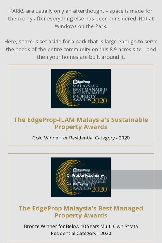 Condominium for Sale in Windows on The Park by Caren Wong - iProperty.com.my