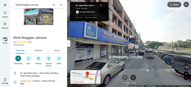 Kedai-Pejabat untuk Disewa di Taman Bayu Perdana, Klang oleh Areen Tan - iProperty.com.my