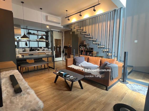 Condominium untuk Dijual di Twy Duplex Condos oleh Jordan Tang - Living Room - iProperty.com.my