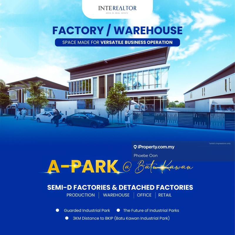 For Sale - A Park Industrial Park batu Kawan ,Batu Kawan