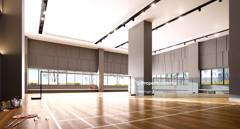 Service Residence for Sale in Interpoint by Herman Thow - Badminton Courts & Multipurpose Hall - Spacious - iProperty.com.my