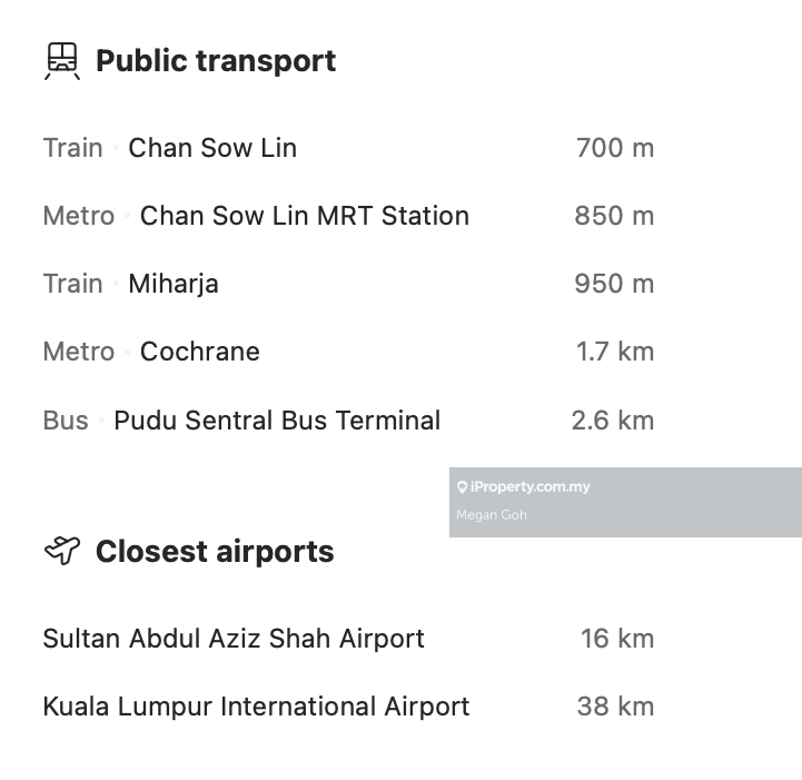 Pejabat untuk Dijual di Sungai Besi, Kuala Lumpur oleh Megan Goh - iProperty.com.my