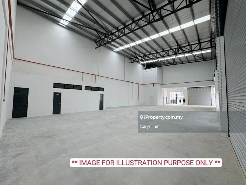 For Rent - Eco Business Park 2 ( Phase 3 ) 1.5 Storey Cluster Factory ( Brand New / Corner Lot )