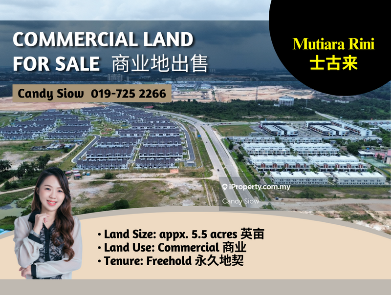 Commercial Land for Rent in Mutiara Rini, Skudai by Candy Siow - iProperty.com.my