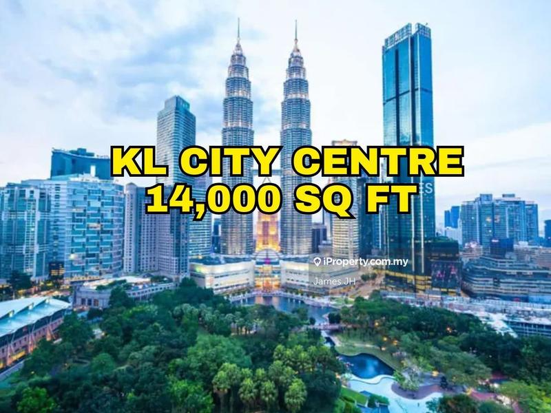 For Rent - KLCC 14,000 sf🚩RM 6 PSF🚩 TOURIST HOTSPOT 🚩TRX, PAVILION, KL 🚩WALK TO MRT