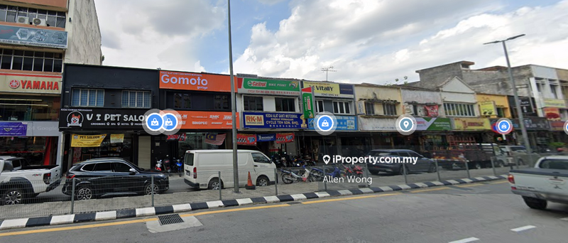 For Rent - Jalan Ipoh Ground Floor Shop Lot Facing Main Road 22x80 Jalan Sultan Azlan Shah Segambut Kepong