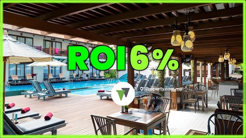 For Sale - ⭐ ROI 6% ⭐ Seaside Resort ⭐ 25 Premium Suites ⭐ 10 units Retail Podiums ⭐ Jln Pantai Cenang