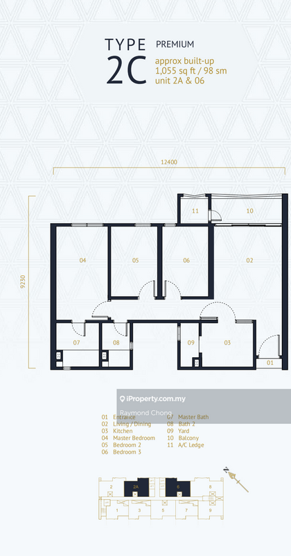 Service Residence for Sale in UNA Serviced Apartment by Raymond Chong - iProperty.com.my