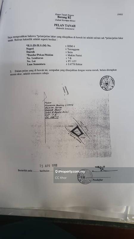 Commercial Land for Sale in Besut, Terengganu by CC Khor - iProperty.com.my