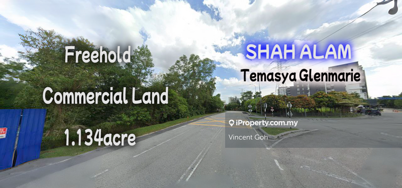 For Sale - 1.134acre Freehold Commercial Land Shah Alam Temasya Glenmarie