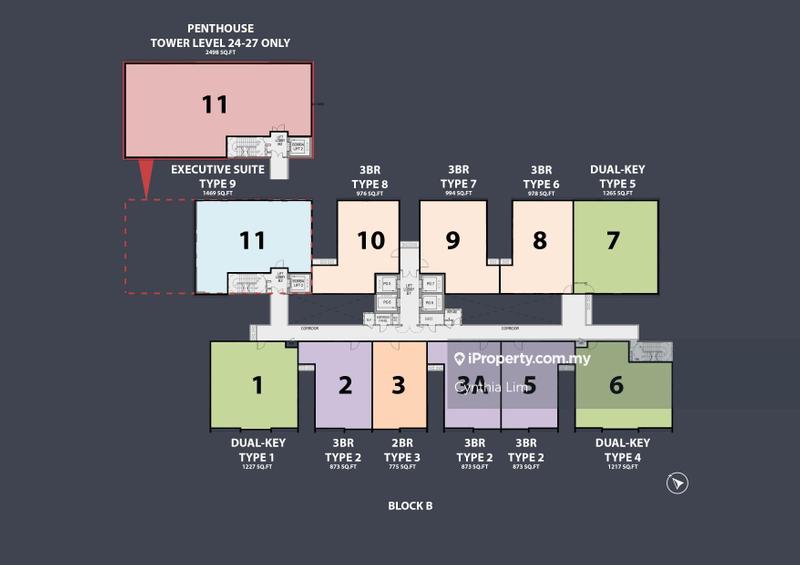 Service Residence for Sale in Parq Residence by Cynthia Lim - iProperty.com.my