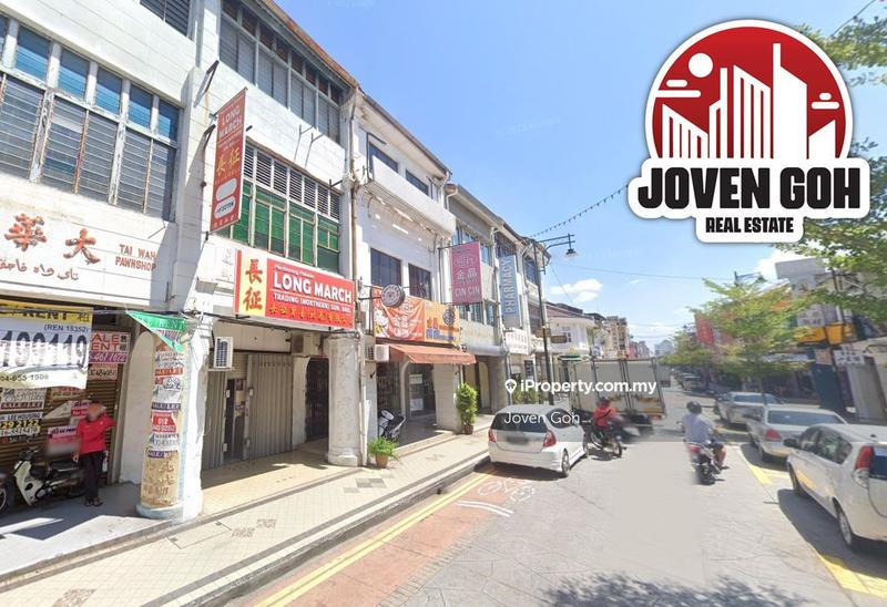 For Sale - 3 Storey Heritage Shop House 7,000sf Campbell Street Georgetown Cintra