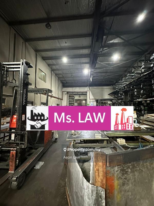 For Sale - 2-Adjoinings Detached Factory Warehouse @ Permatang Tinggi, Alma