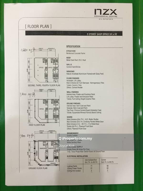 Shop / Office untuk Dijual di Pju 1a, Ara Damansara oleh Joyce Kok - iProperty.com.my