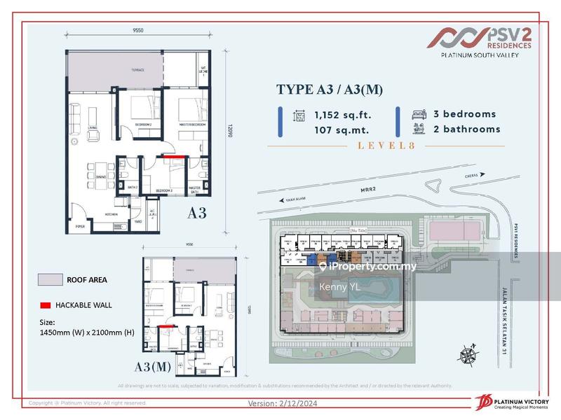 Apartment for Sale in PSV 1 Residences @ Platinum South Valley by Kenny YL - iProperty.com.my