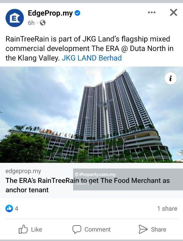 Residensi Servis untuk Dijual di The Era @ Duta North oleh Jason Loh - iProperty.com.my