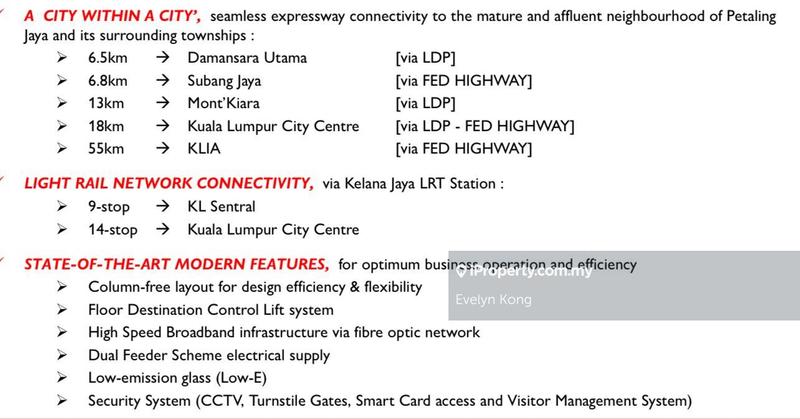 Pejabat untuk Disewa di Kelana Jaya, Petaling Jaya oleh Evelyn Kong - iProperty.com.my