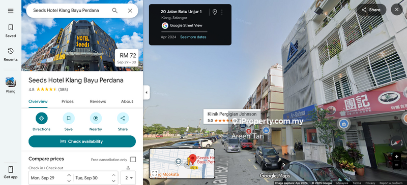 Kedai-Pejabat untuk Disewa di Taman Bayu Perdana, Klang oleh Areen Tan - iProperty.com.my