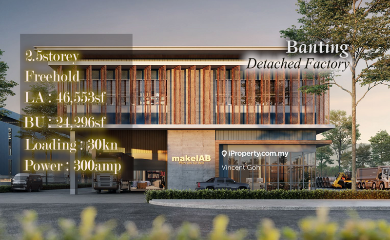 For Sale - Activus Techpark Banting Freehold Brand New Factory