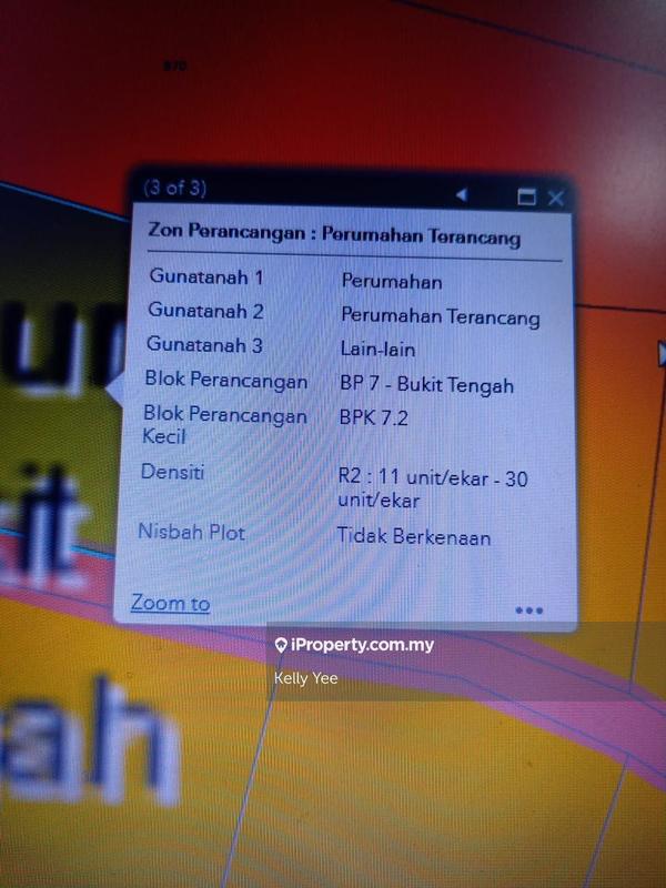Tanah Kediaman untuk Dijual di Bukit Tengah, Bukit Mertajam oleh Kelly Yee - iProperty.com.my