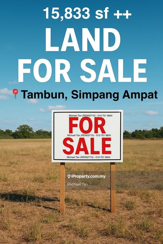 For Sale - 15k sf ++ Commercial Land at Bukit Tambun | FOR SALE