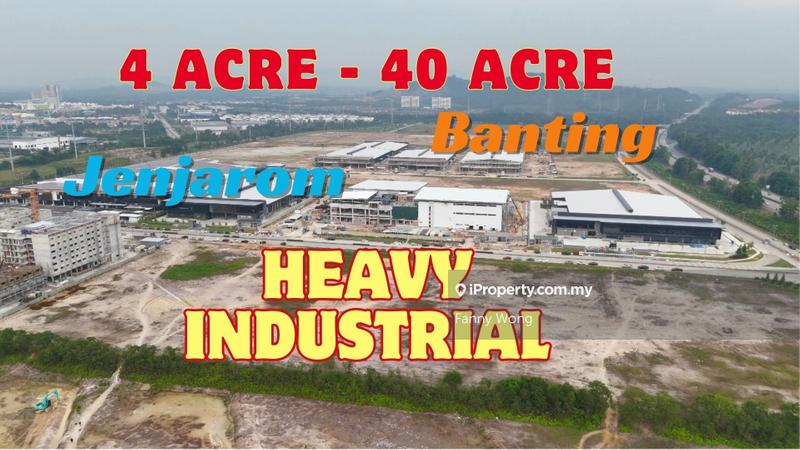 For Sale - Limited HEAVY INDUSTRY LAND in Jenjarom, Banting, Klang