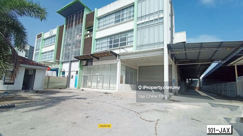 For Sale - Taman Perindustrian Klang Utama 3-Storey Semi-D Factory 16,000sqft/ 300Amp/ CF