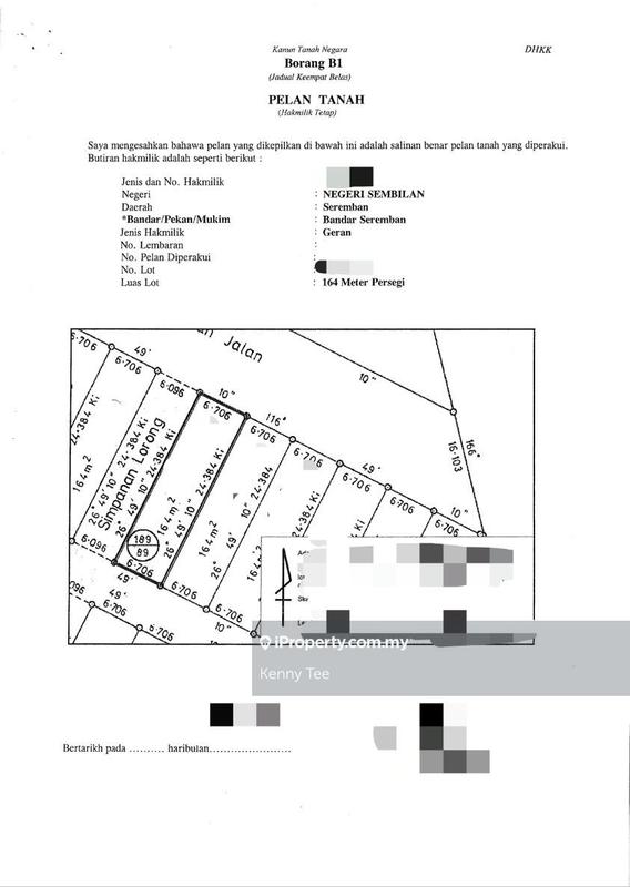 Rumah Berangkai 1 Tingkat untuk Dijual di Taman Rasah, Rasah oleh Kenny Tee - iProperty.com.my