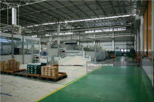 For Rent - Detached Factory Bayan Lepas 226,427sqft Free Trade Zone Factory Penang for Rent