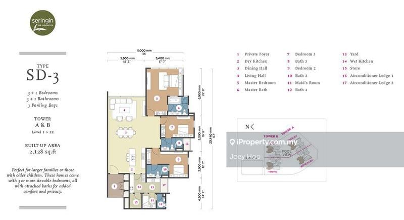 Condominium for Sale in Seringin Residences by Joey Hoo - iProperty.com.my