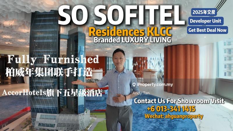 Service Residence for Sale in SO Sofitel Kuala Lumpur Residences by Andy Tan - iProperty.com.my