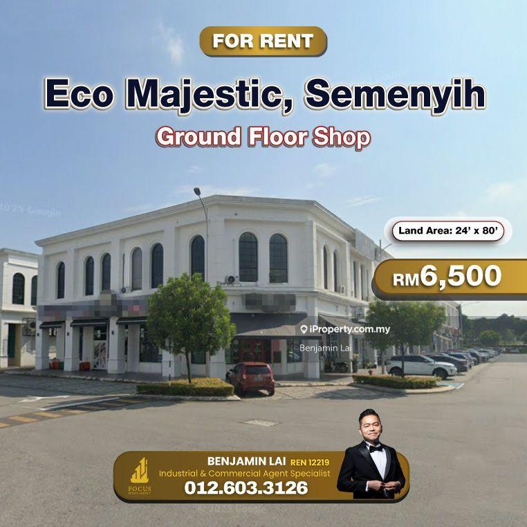 For Rent - Eco Majestic, Semenyih Ground Floor Shop For Rent