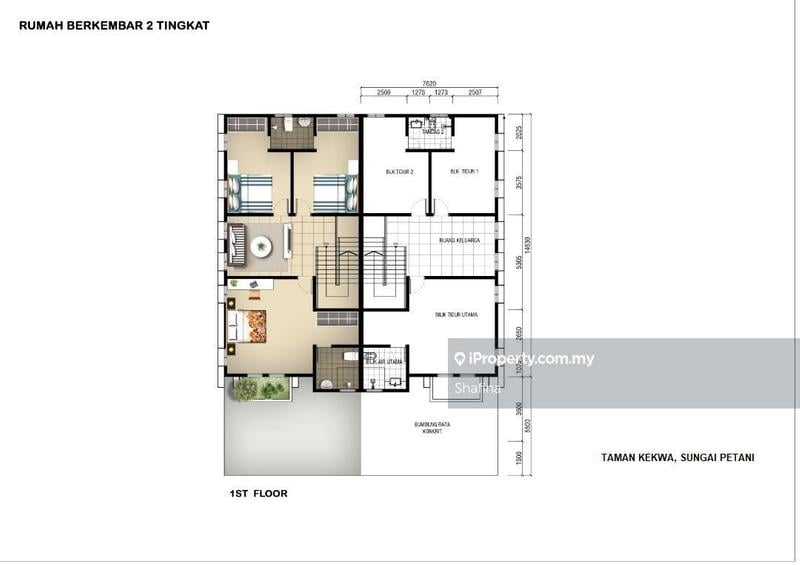 Semi-Detached House for Sale in Taman Kekwa, Sungai Petani by Shafina - iProperty.com.my