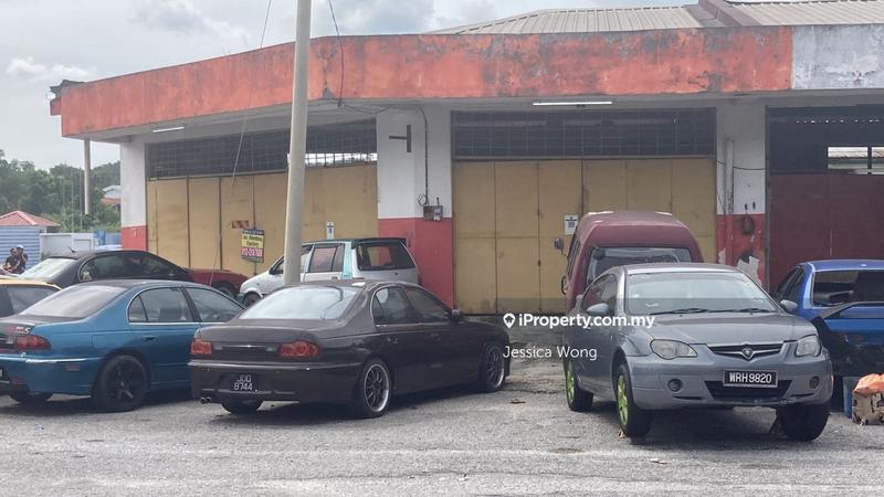 For Rent - BUKIT SENTOSA BUKIT BERUNTUNG 1 STOREY CORNER FACTORY TO LET