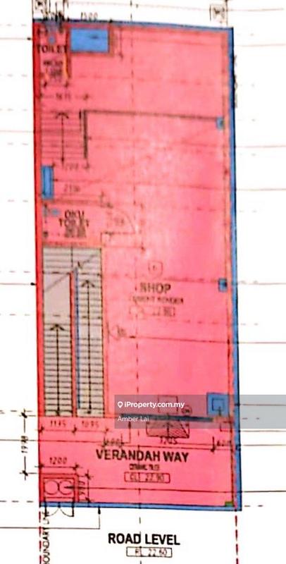 For Rent 3 Storey Corner Shop